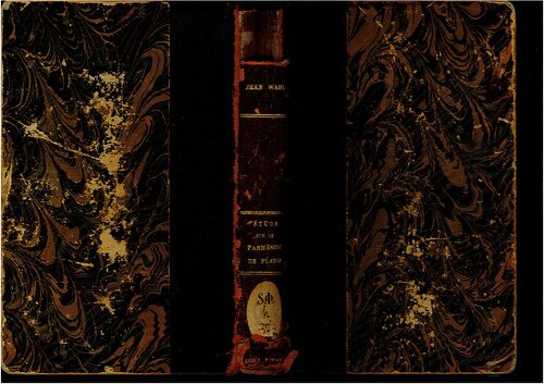 Étude sur le Parménide de Platon