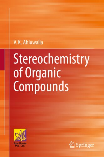 Stereochemistry of Organic Compounds