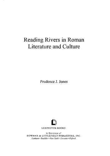 Reading Rivers in Roman Literature and Culture
