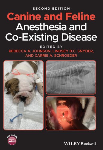 CANINE AND FELINE ANESTHESIA  AND CO-EXISTING DISEASE.