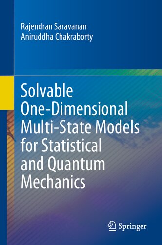 Solvable One-Dimensional Multi-State Models for Statistical and Quantum Mechanics