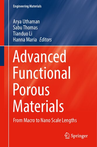 Advanced Functional Porous Materials: From Macro to Nano Scale Lengths