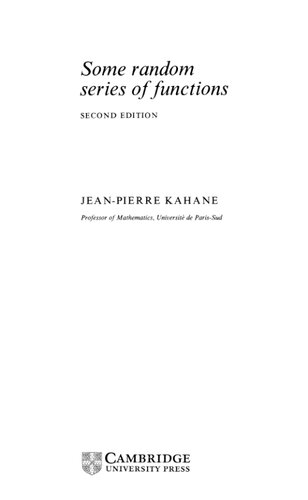 Some random series of functions