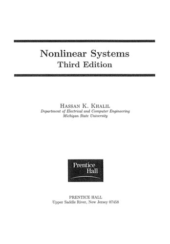 Nonlinear Systems