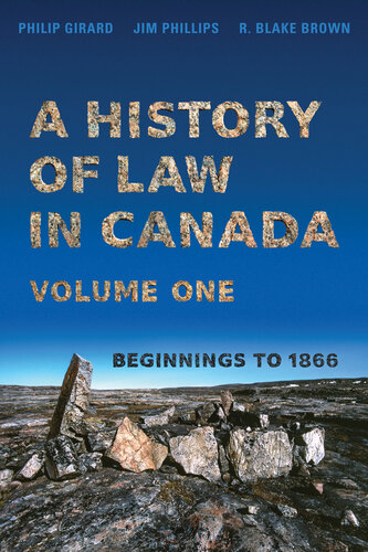 A History of Law in Canada