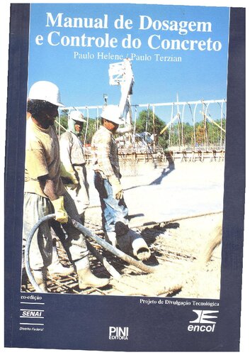 Manual de dosagem e controle do concreto