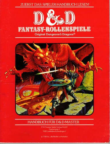 D&D Basis Set Handbuch für D&D-Master