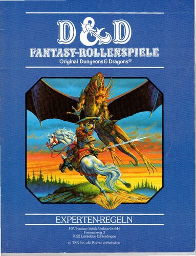 D&D Experten Set Experten-Regeln