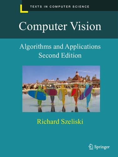 Computer Vision: Algorithms and Applications (Texts in Computer Science)