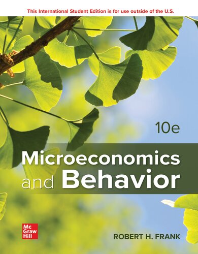 ISE Microeconomics and Behavior