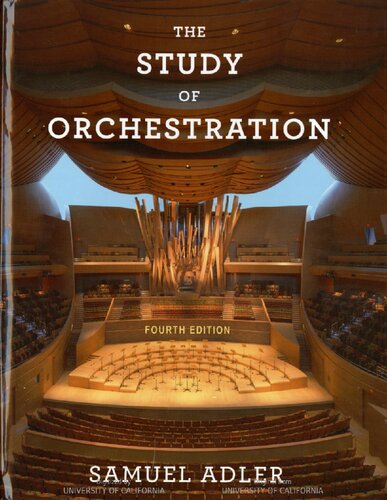 The Study of Orchestration