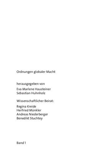 Imperien verstehen. Theorien, Typen, Transformationen