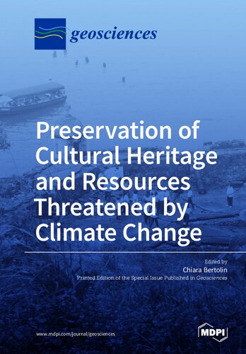 Preservation of Cultural Heritage and Resources Threatened by Climate Change