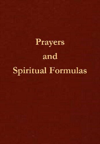 Prayers and Spiritual Formulas