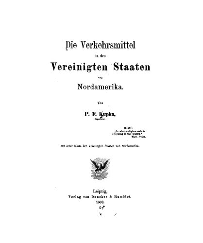Die Verkehrsmittel in den Vereinigten Staaten von Nordamerika