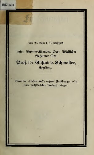 Forschungen zur Brandenburgischen und Preußischen Geschichte (Neue Folge der 
