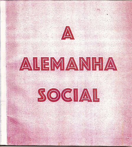 A Alemanha social - Original
