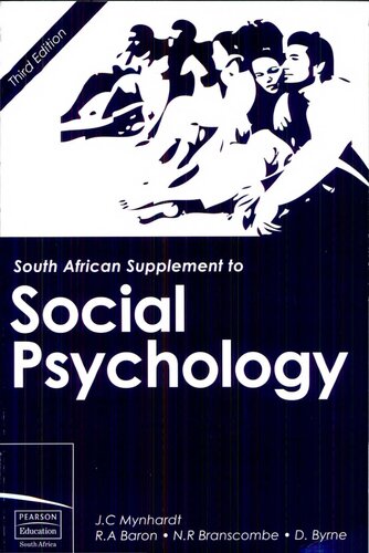 South African Supplement to Social Psychology