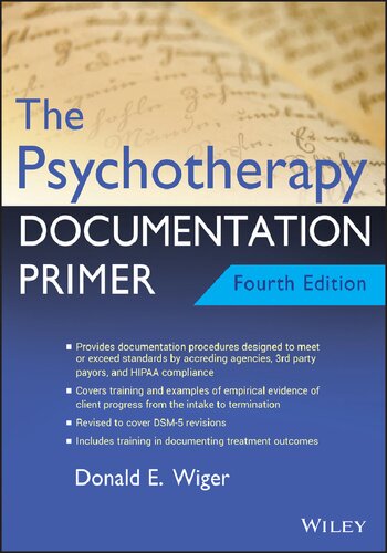 the PSYCHOTHERAPY DOCUMENTATION PRIMER