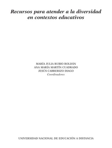 Recursos para atender a la diversidad en contextos educativos