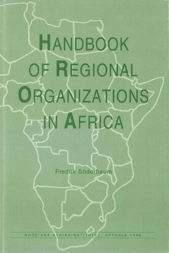 Handbook of Regional Organizations in Africa