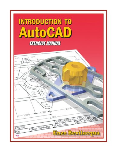 Introduction to AutoCad : exercise manual