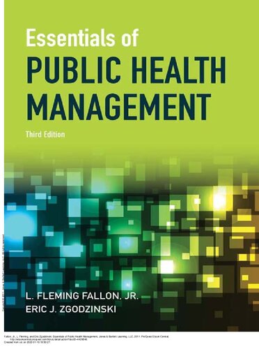 Essentials of Public Health Management