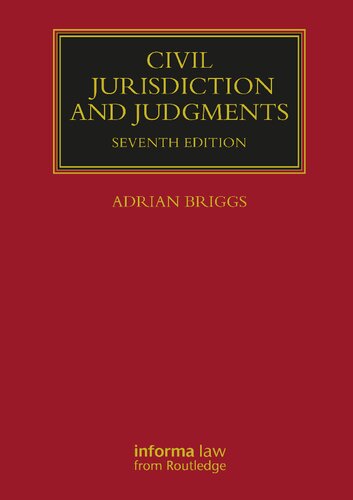 Civil Jurisdiction and Judgments