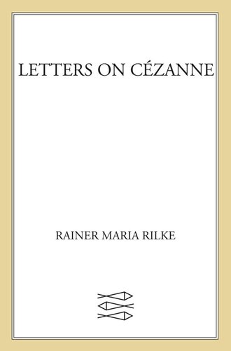 Letters on Cézanne