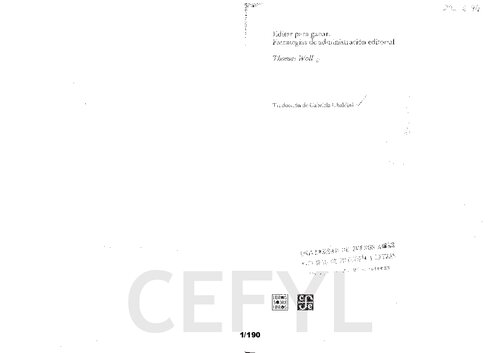 Editar para ganar: estrategias de administración editorial