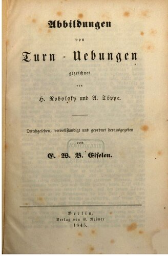Abbildungen von Turn-Übungen