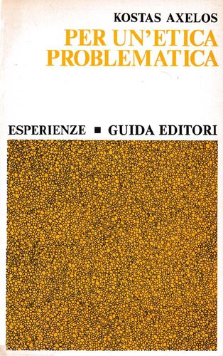 Per un'etica problematica