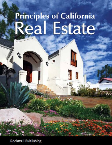 Principles of California Real Estate