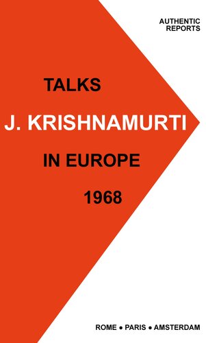 Talks in Europe 1968