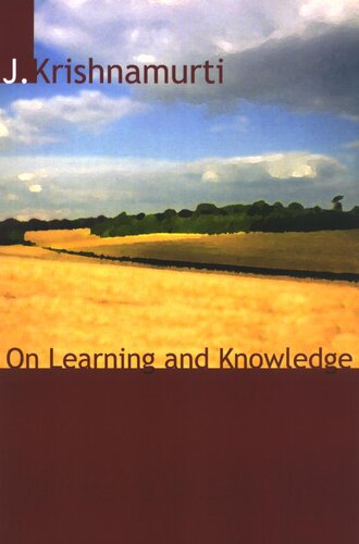 On Learning and Knowledge