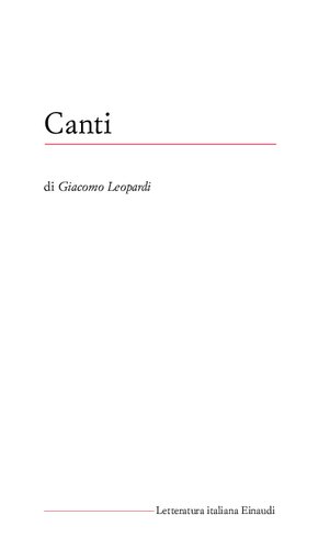 Canti