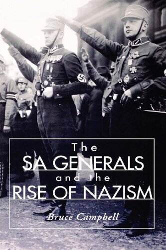 The SA Generals And The Rise Of Nazism