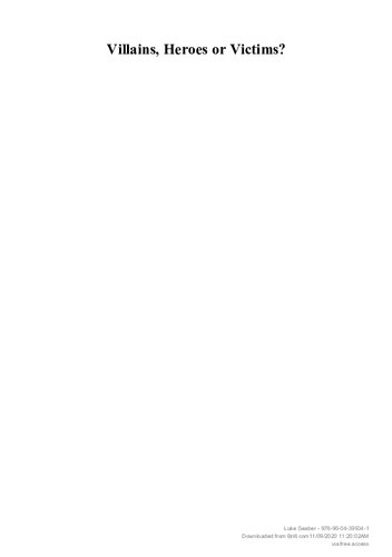 Villains and Heroes, or Villains as Heroes? Essays on the Relationship Between Villainy and Evil