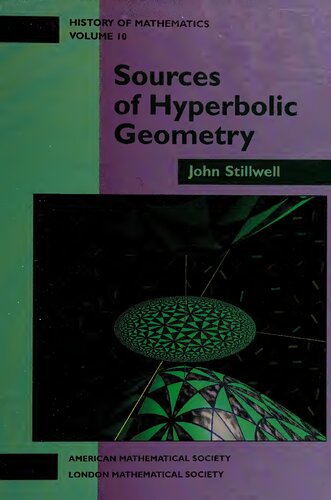 Sources of Hyperbolic Geometry (History of Mathematics)