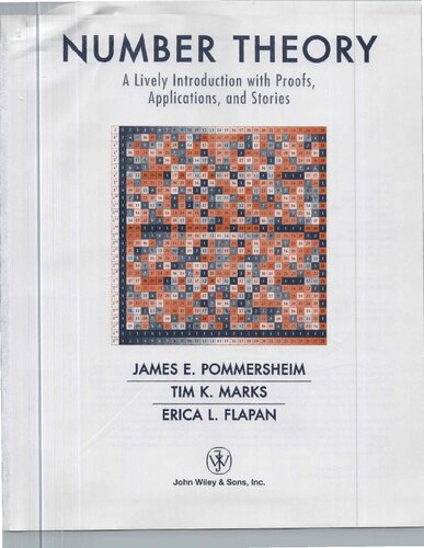 Number Theory: A Lively Introduction with Proofs, Applications, and Stories