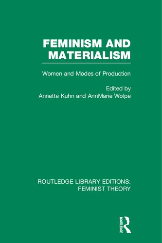 Feminism and Materialism: Women and Modes of Production