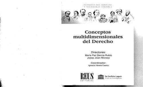 Conceptos multidimensionales del derecho
