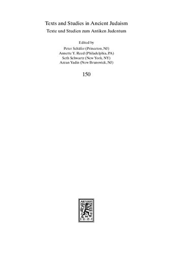 A Prince without a Kingdom. The Exilarch in the Sasanian Era