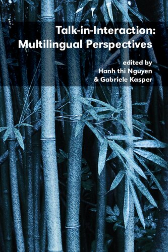Talk-in-Interaction: Multilingual Perspectives