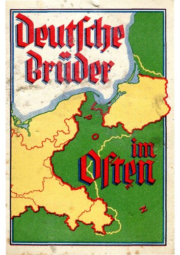 Spohr, Wilhelm - Deutsche Brueder im Osten (um 1935, 67 S., Scan, Fraktur)