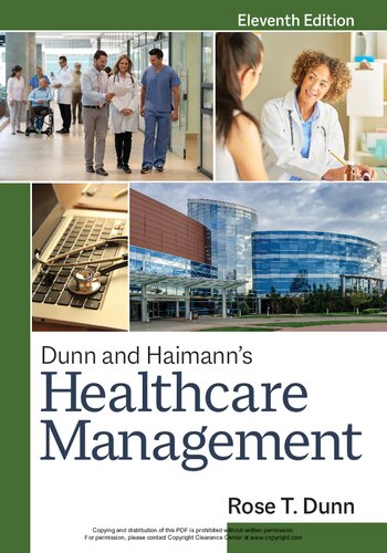 Dunn and Haimann's Healthcare Management
