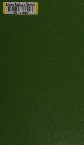 The History of Ancient Palestine from the Palaeolithic Period to Alexander's Conquest