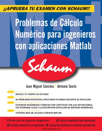 Problemas de Calculo Numerico para Ingenieros con Aplicaciones Matlab