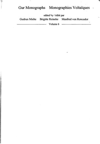 Le Proto-Oti-Volta-Oriental : Essai d'application de la méthode historique comparative