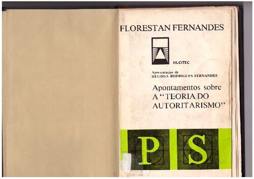 Apontamentos sobre a teoria do autoritarismo